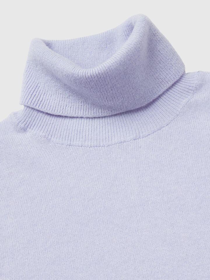 TURTLE NECK SWEATER Women image number 3